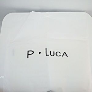 p. Luca Dust Cover Storage Bag Logo Large 19" x 19" White. Patricia Luca NEW